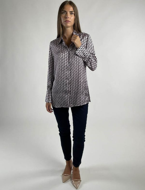 Camicia manica lunga Pennyblack - rosa marrone