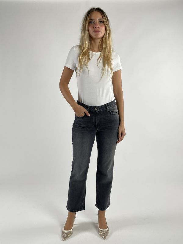 Pantalone jeans Pennyblack - grigio