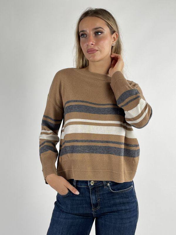Maglia manica lunga Pennyblack - cammello