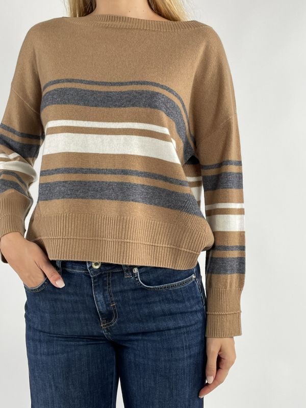 Maglia manica lunga Pennyblack - cammello