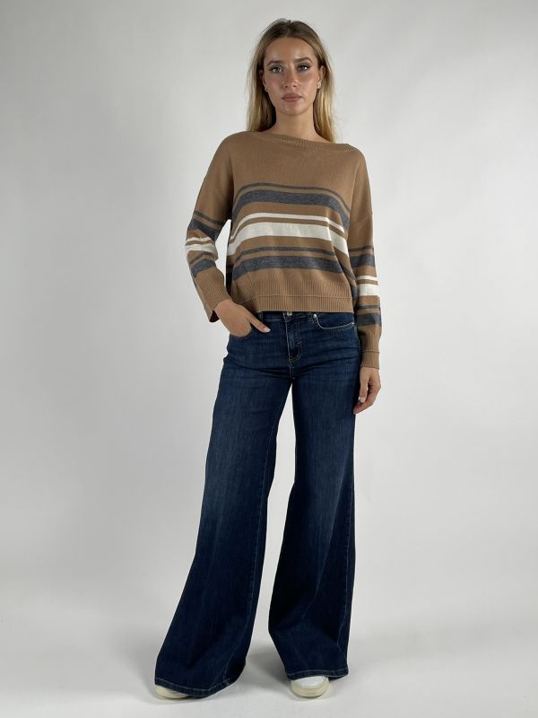 Maglia manica lunga Pennyblack - cammello