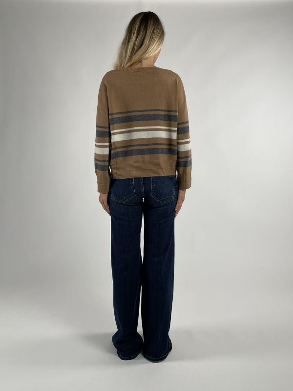 Maglia manica lunga Pennyblack - cammello