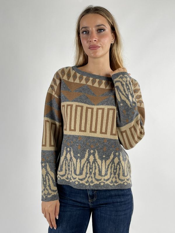 Maglia manica lunga Pennyblack - tabacco