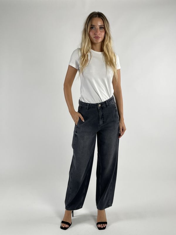 Pantalone jeans Pennyblack - grigio