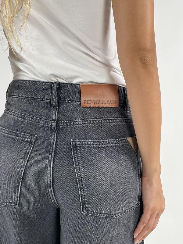 Pantalone jeans Pennyblack - grigio