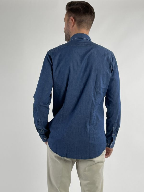 Camicia manica lunga Michael Kors - indigo