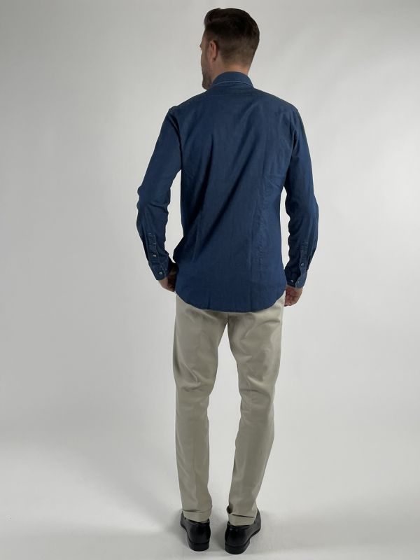 Camicia manica lunga Michael Kors - indigo