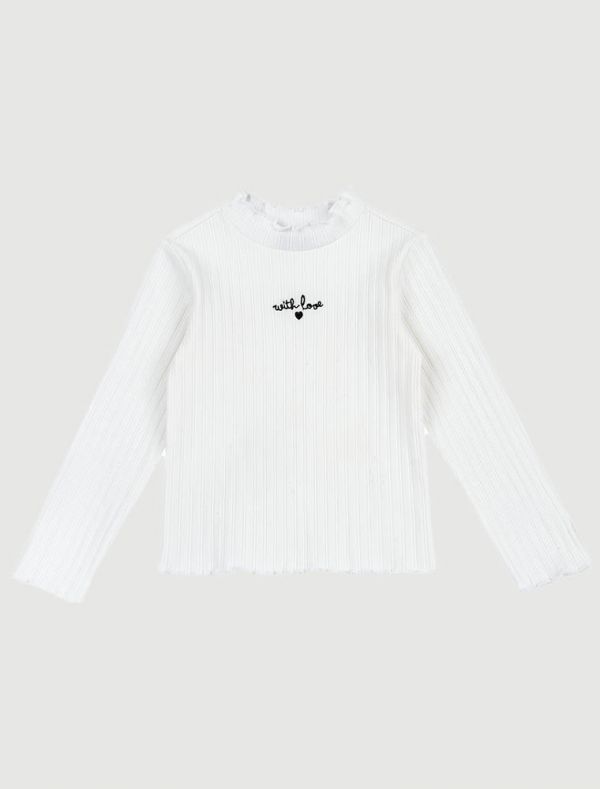 T-shirt manica lunga Chicco - panna