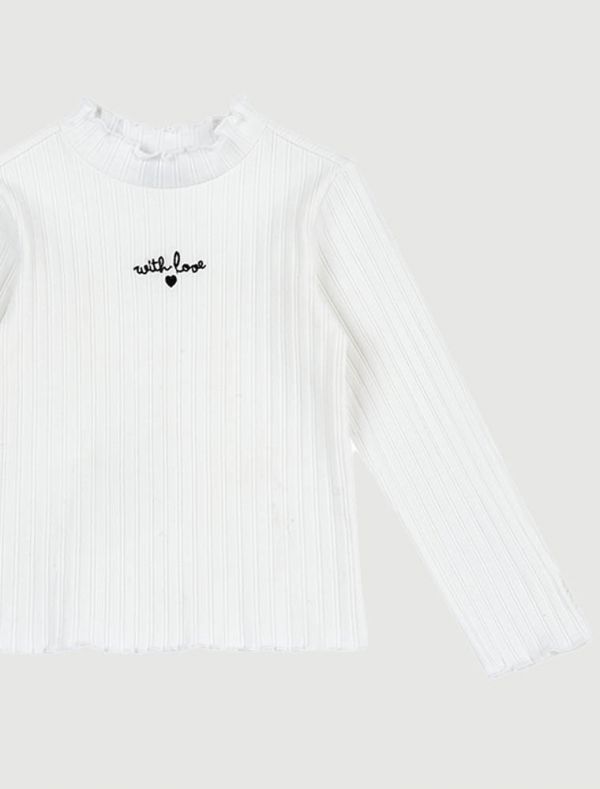 T-shirt manica lunga Chicco - panna