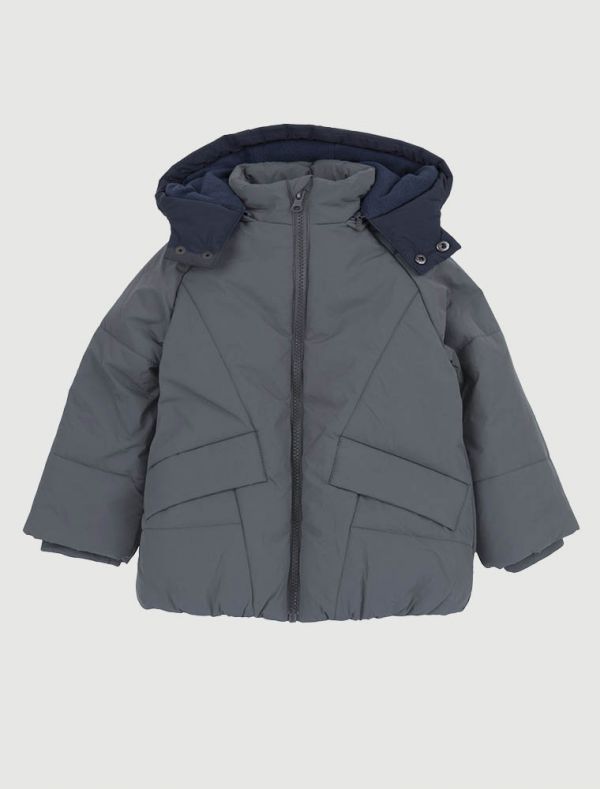 Giaccone imbottito Chicco - grigio scuro