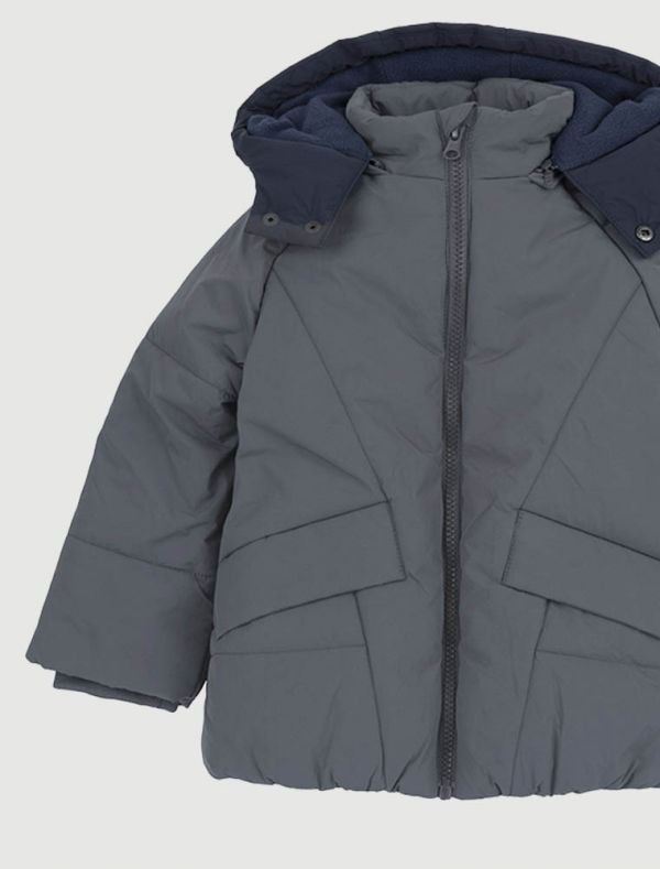 Giaccone imbottito Chicco - grigio scuro