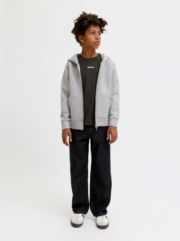 Maglia in felpa aperta Jack & Jones - grigio