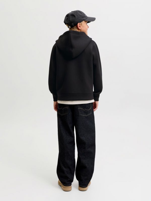 Maglia in felpa aperta Jack & Jones - black