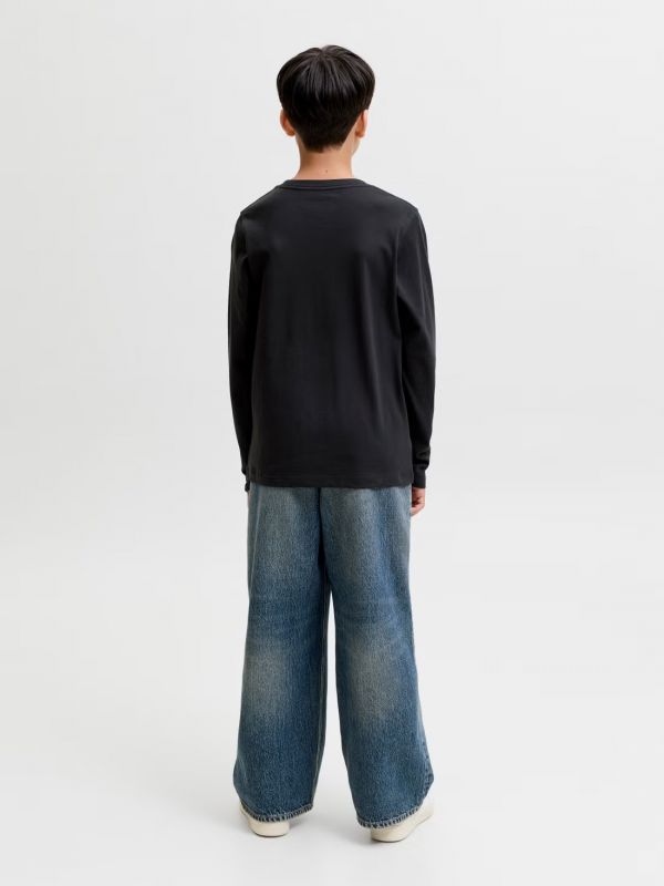 T-shirt manica lunga Jack & Jones - black