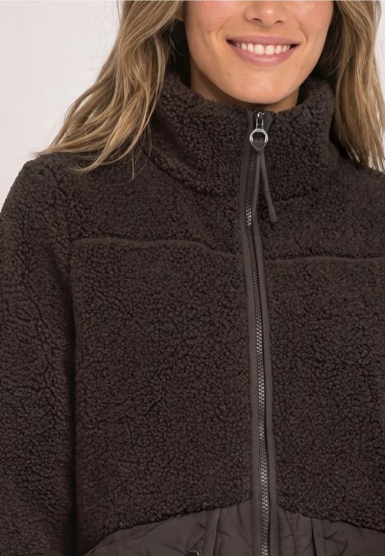 Cappotto imbottito Street One - moro