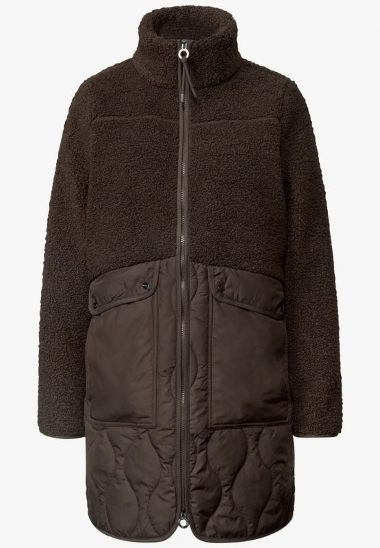 Cappotto imbottito Street One - moro