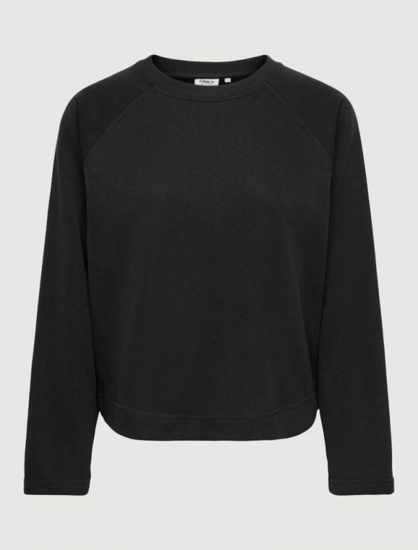 Maglia in felpa Only - black