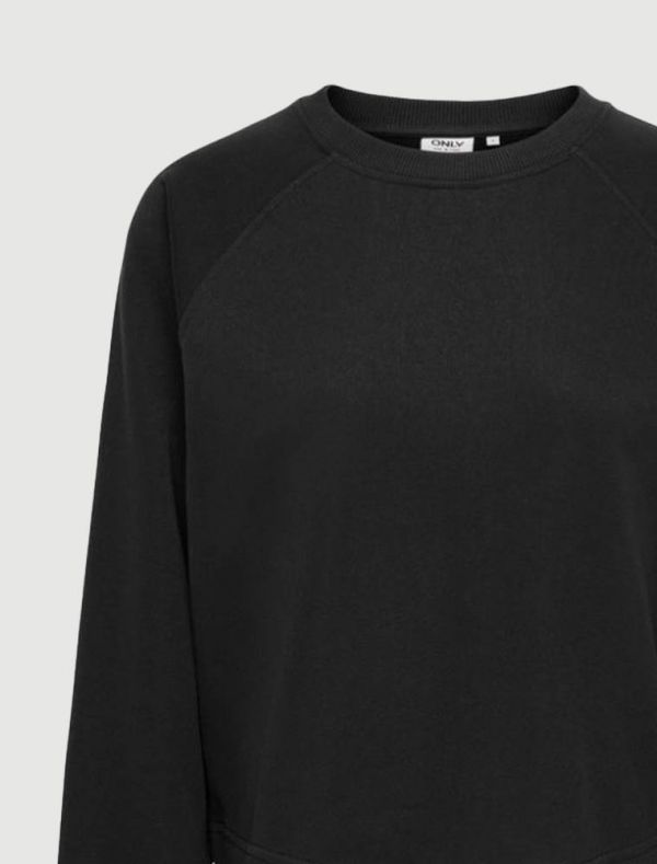 Maglia in felpa Only - black