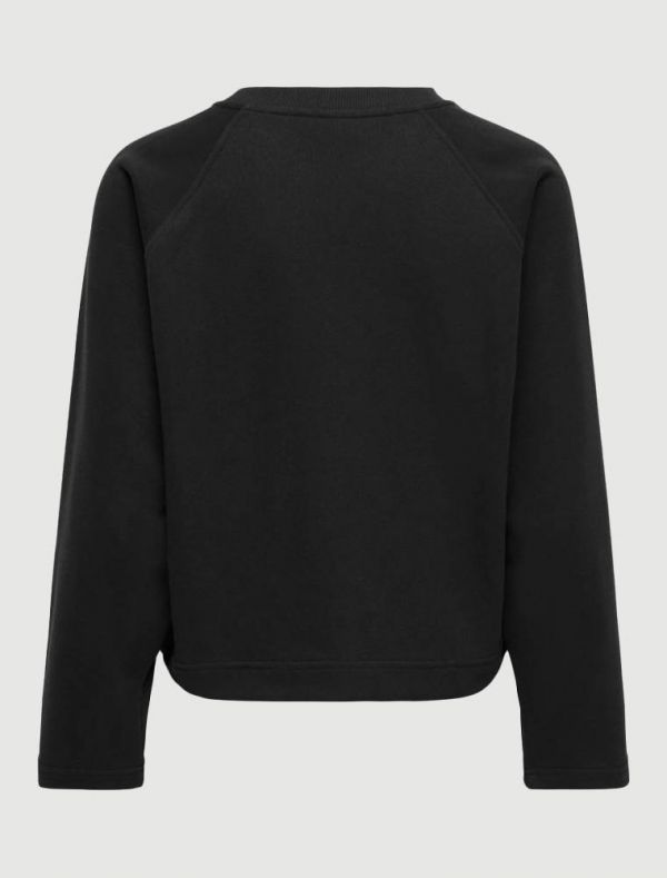 Maglia in felpa Only - black