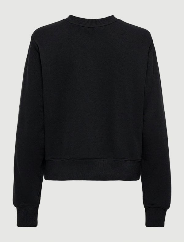 Maglia in felpa Only - black