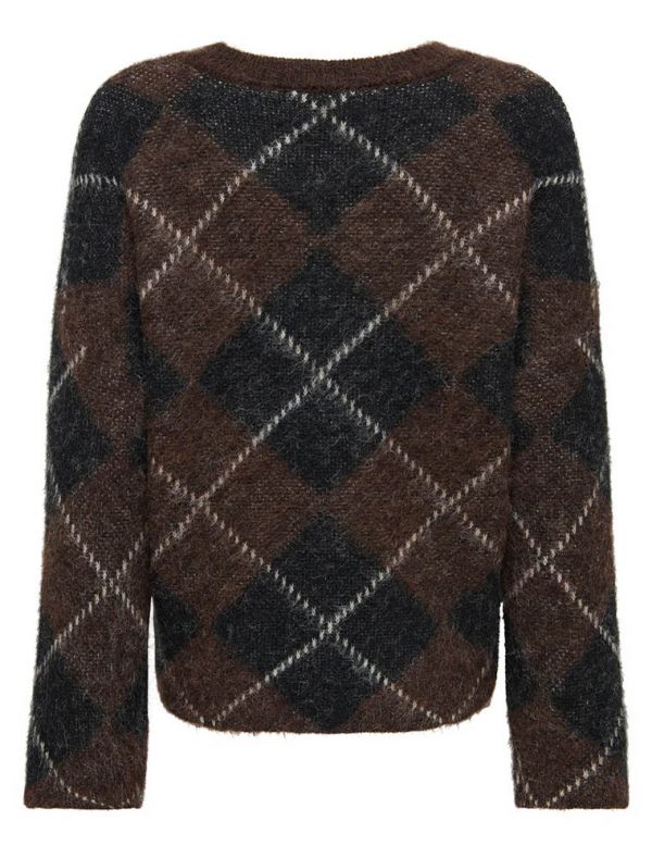 Pullover manica lunga Only - marrone