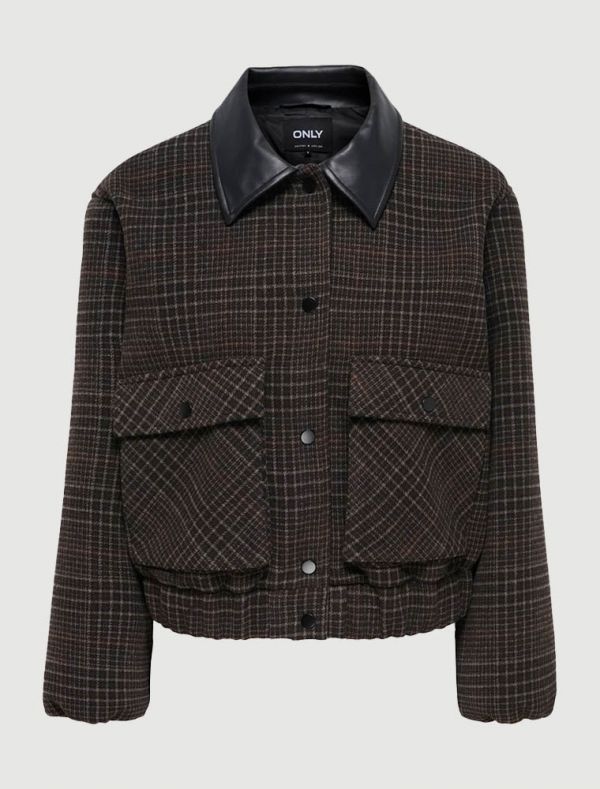 Giubbino Only - nero marrone