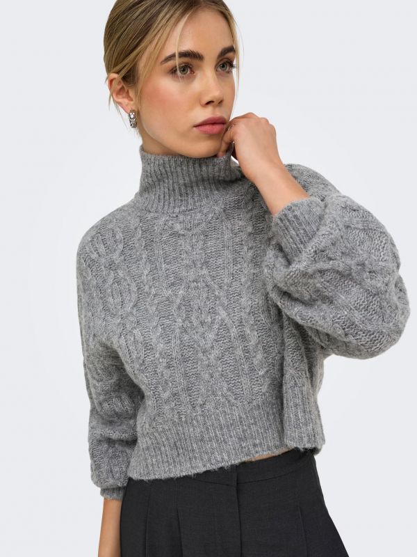 Dolcevita Only - medium grey melange