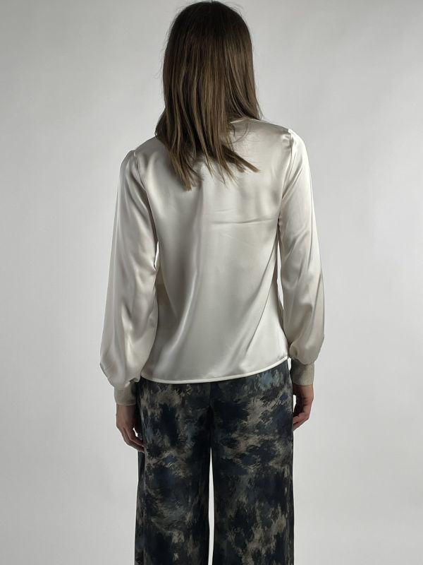 Camicia manica lunga giovane Artigli - avorio