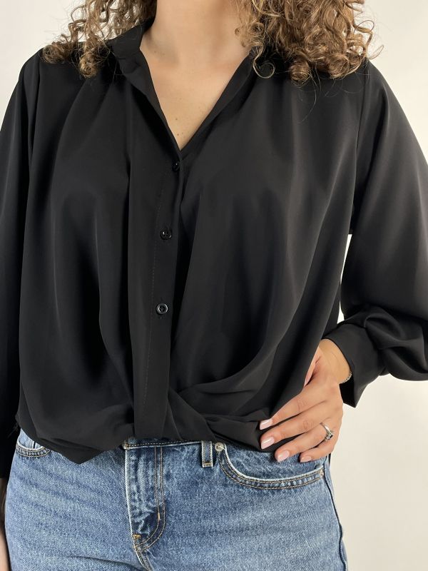 Camicia manica lunga giovane Artigli - nero