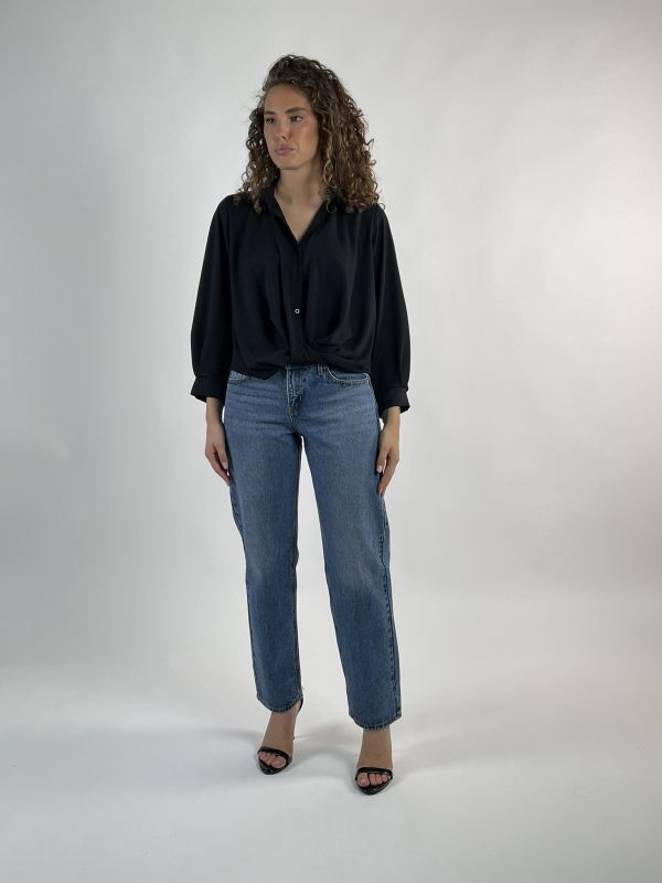Camicia manica lunga giovane Artigli - nero