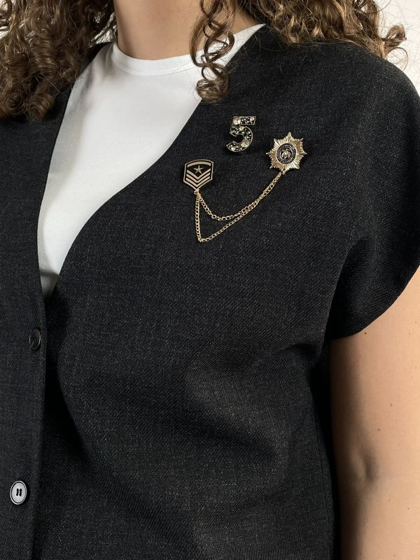 Gilet Artigli - nero