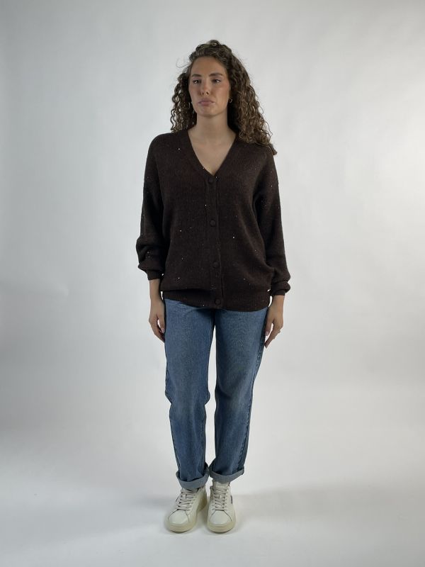 Cardigan Artigli - moro