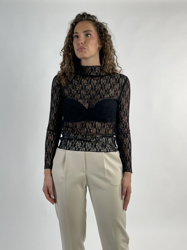 Maglia manica lunga Artigli - nero