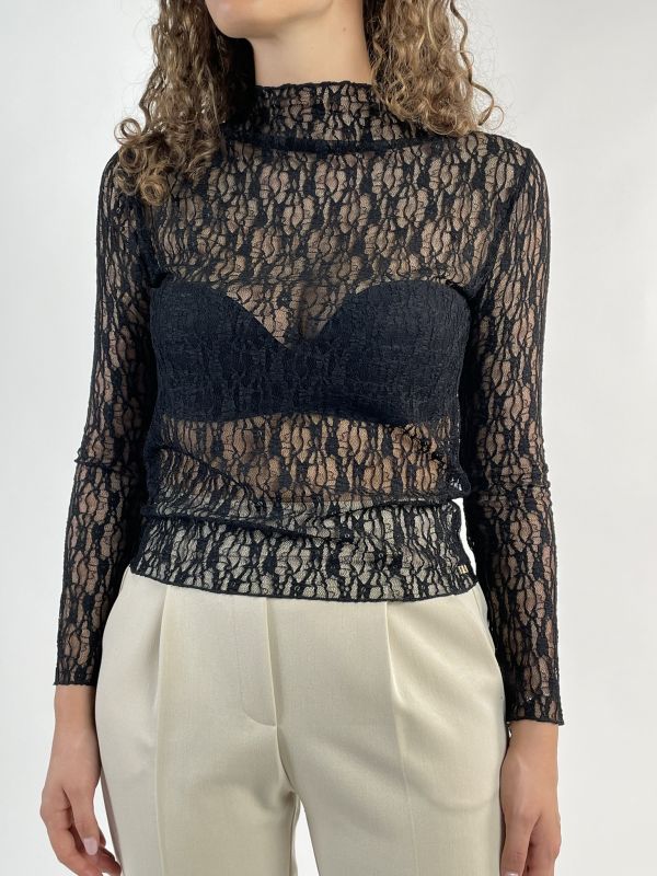 Maglia manica lunga Artigli - nero