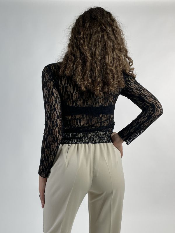 Maglia manica lunga Artigli - nero