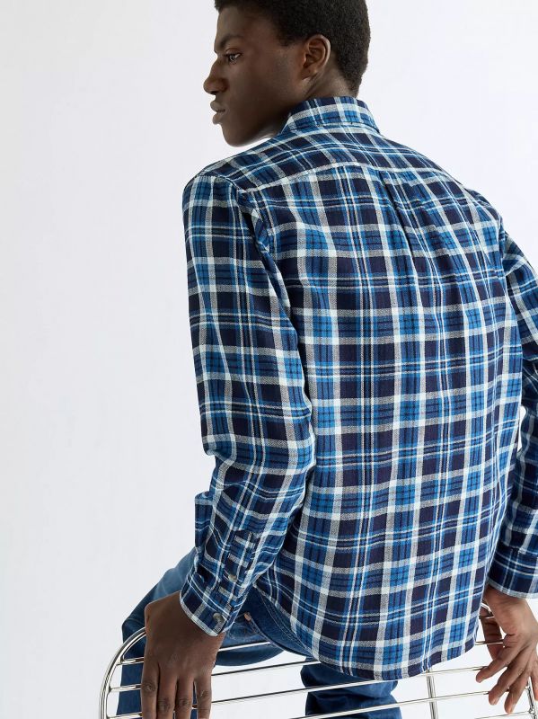 Camicia manica lunga casual Wrangler - indigo