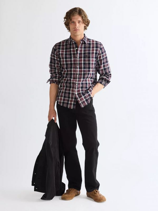 Camicia manica lunga Wrangler - rose