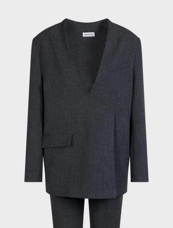 Completo 2 pezzi: giacca + pantalone.... - antracite
