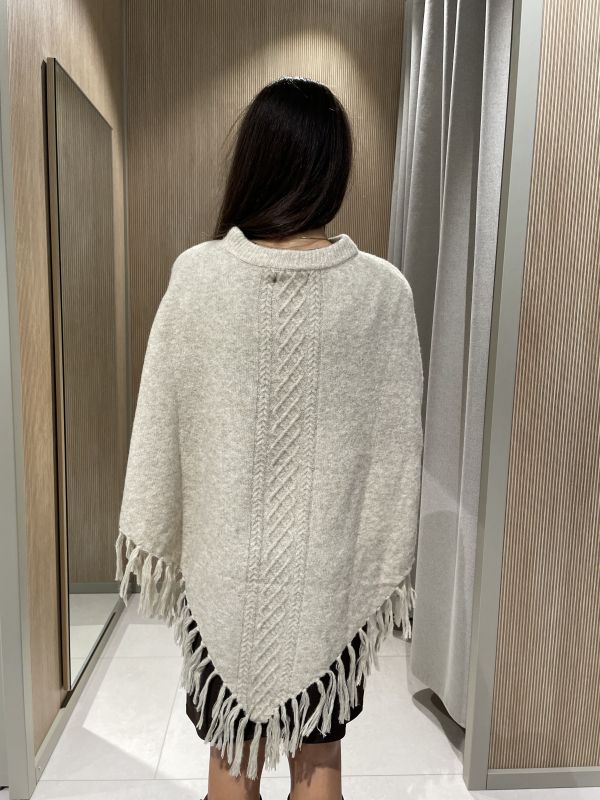 Poncho Pieces - panna