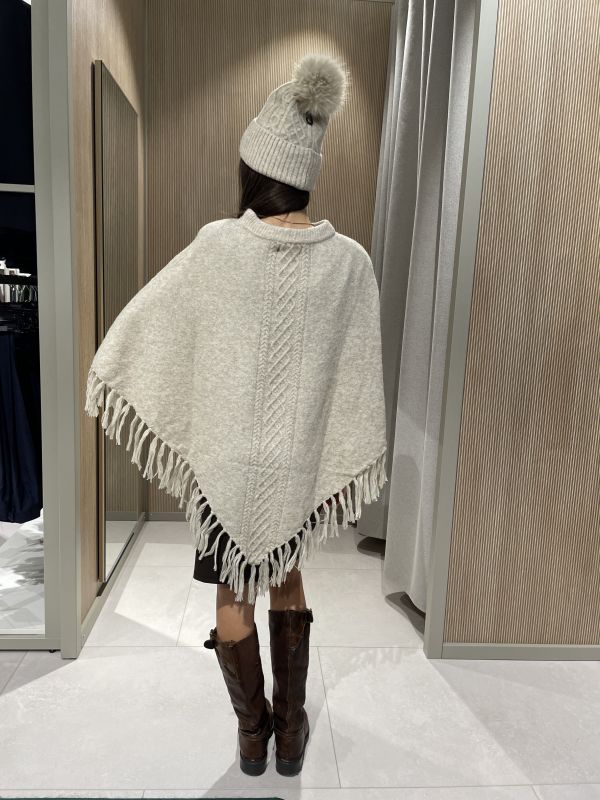Poncho Pieces - panna