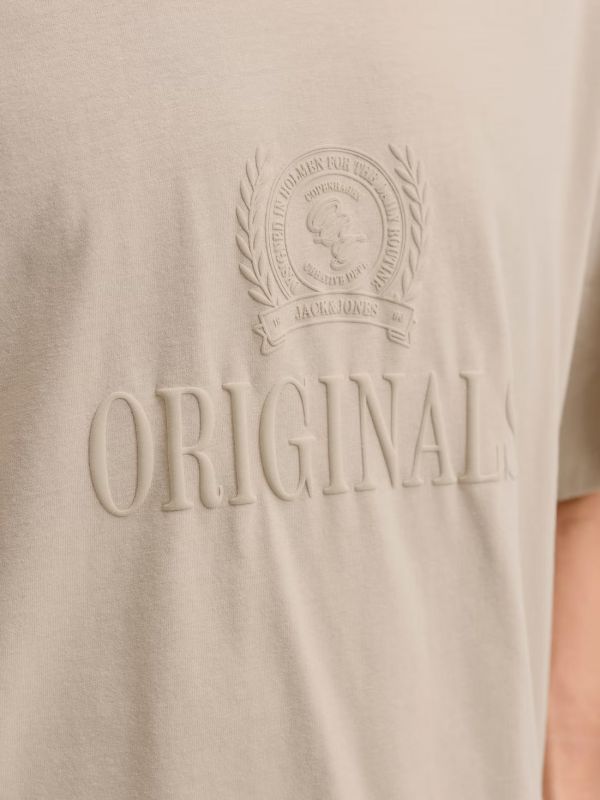 T-shirt manica corta Jack & Jones - beige