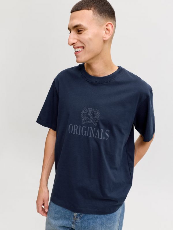 T-shirt manica corta Jack & Jones - sky capitain