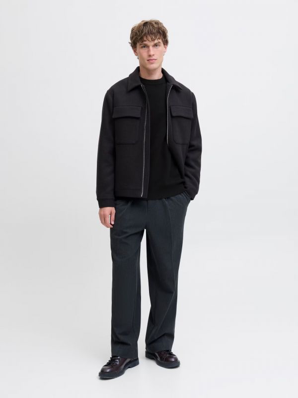 Maglia manica lunga casual Jack & Jones - black