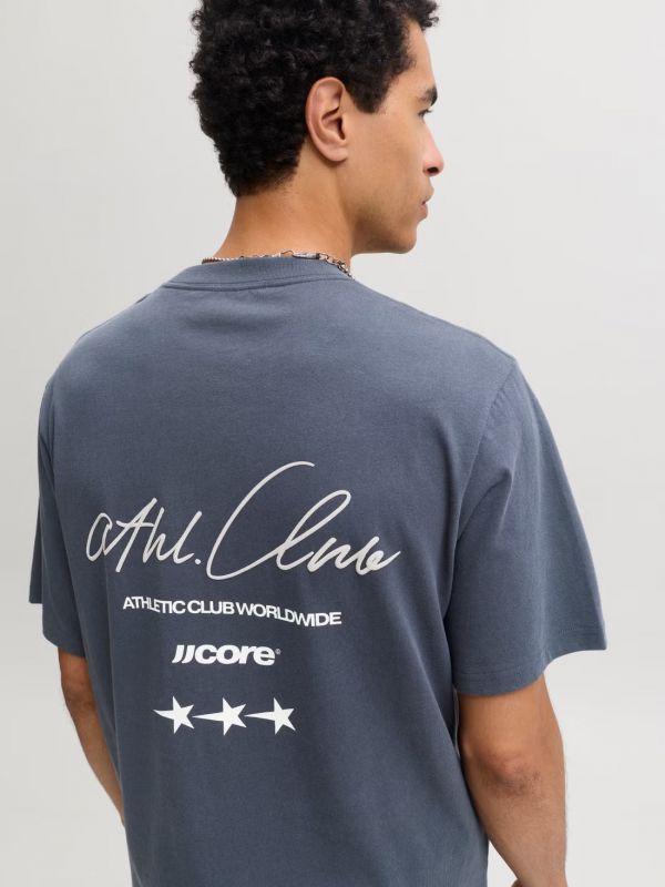 T-shirt manica corta Jack & Jones - blu