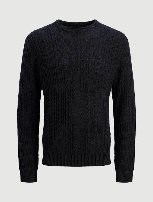 Maglia manica lunga casual Jack & Jones - dark navy