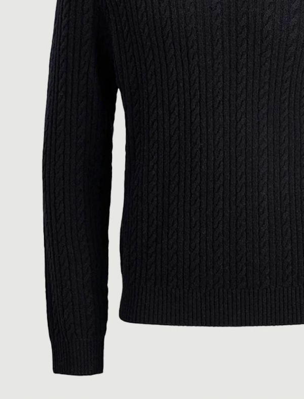 Maglia manica lunga casual Jack & Jones - dark navy