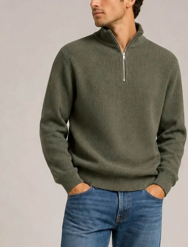Lupetto zip Jack & Jones - forest night