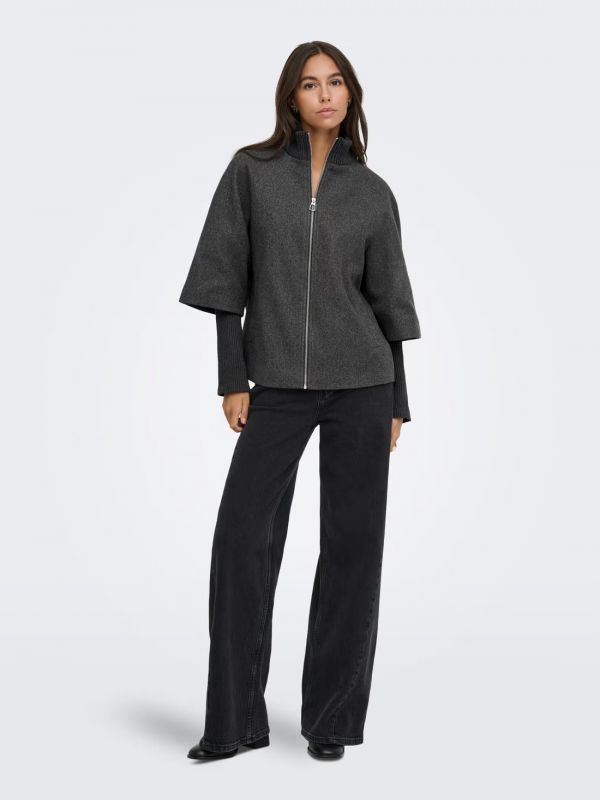 Giaccone Jdy - dark grey melange