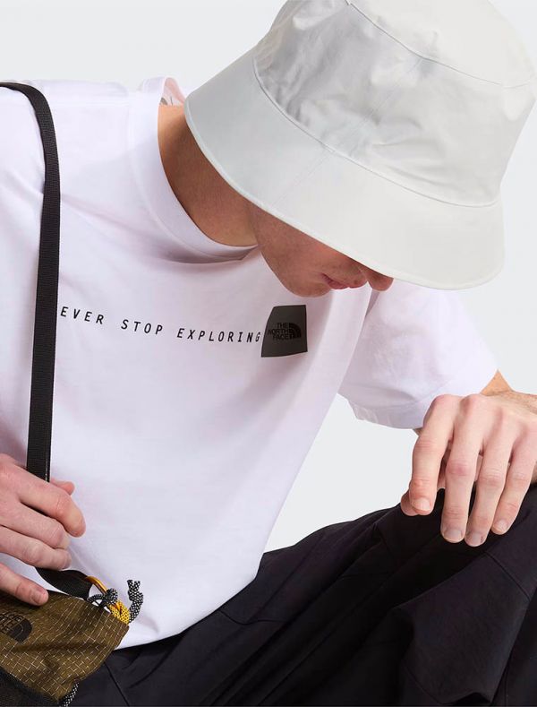 T-shirt manica corta The North Face - white
