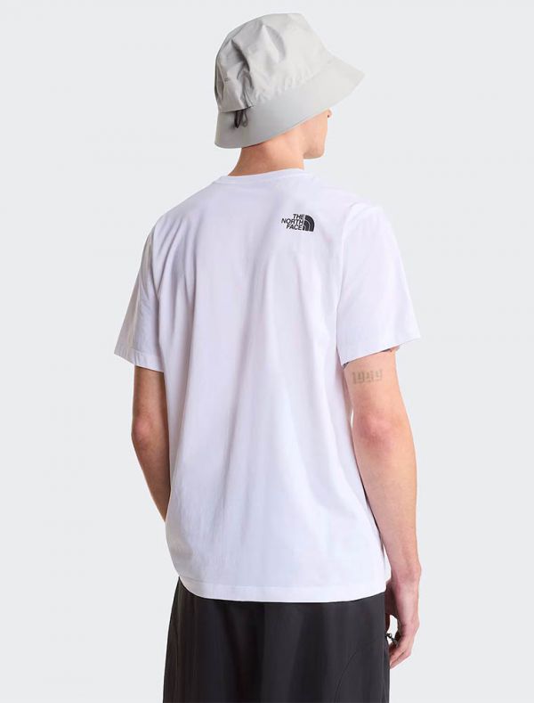 T-shirt manica corta The North Face - white